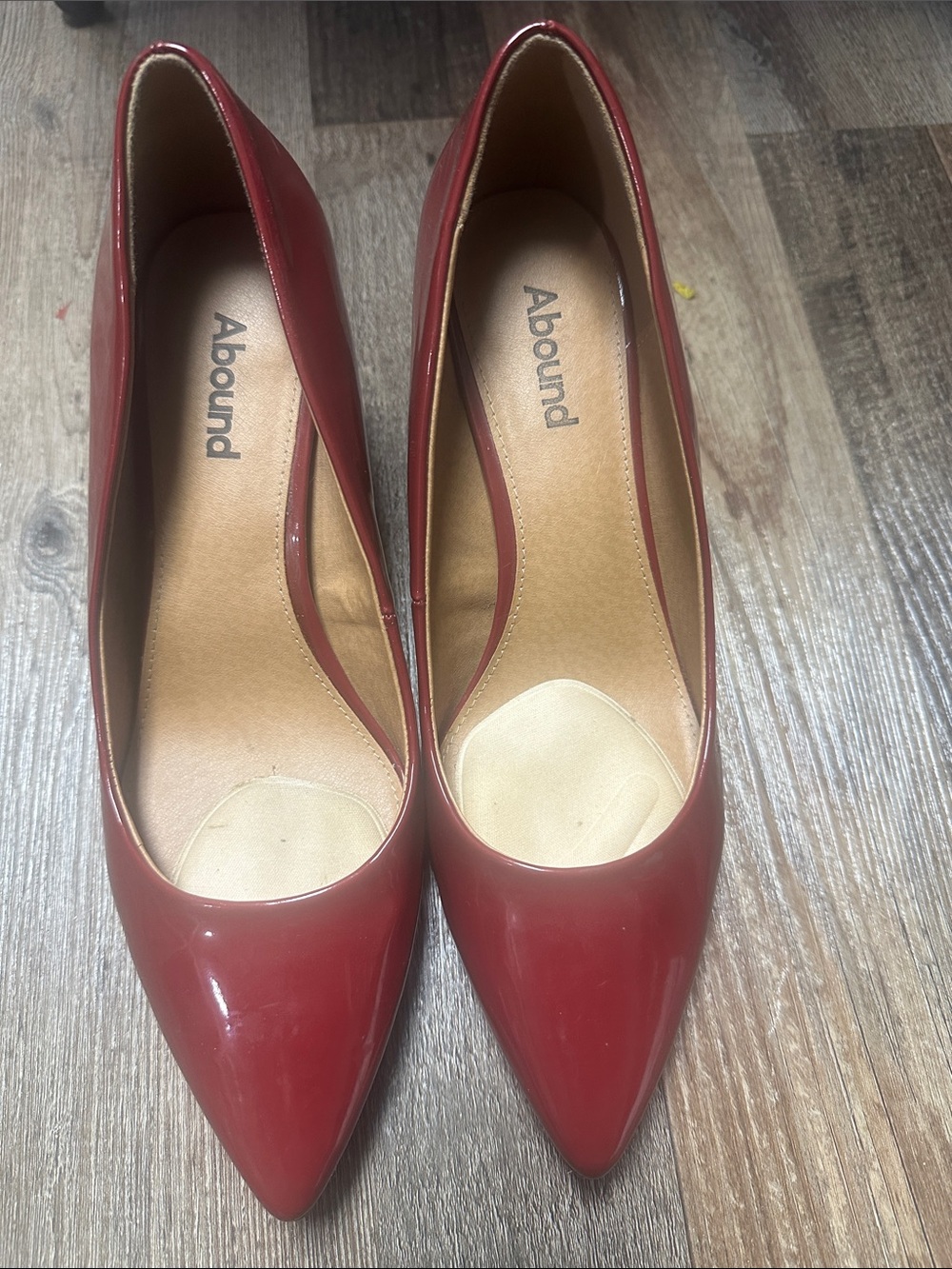 Abound Women's Red Patent Pointed-Toe Pumps